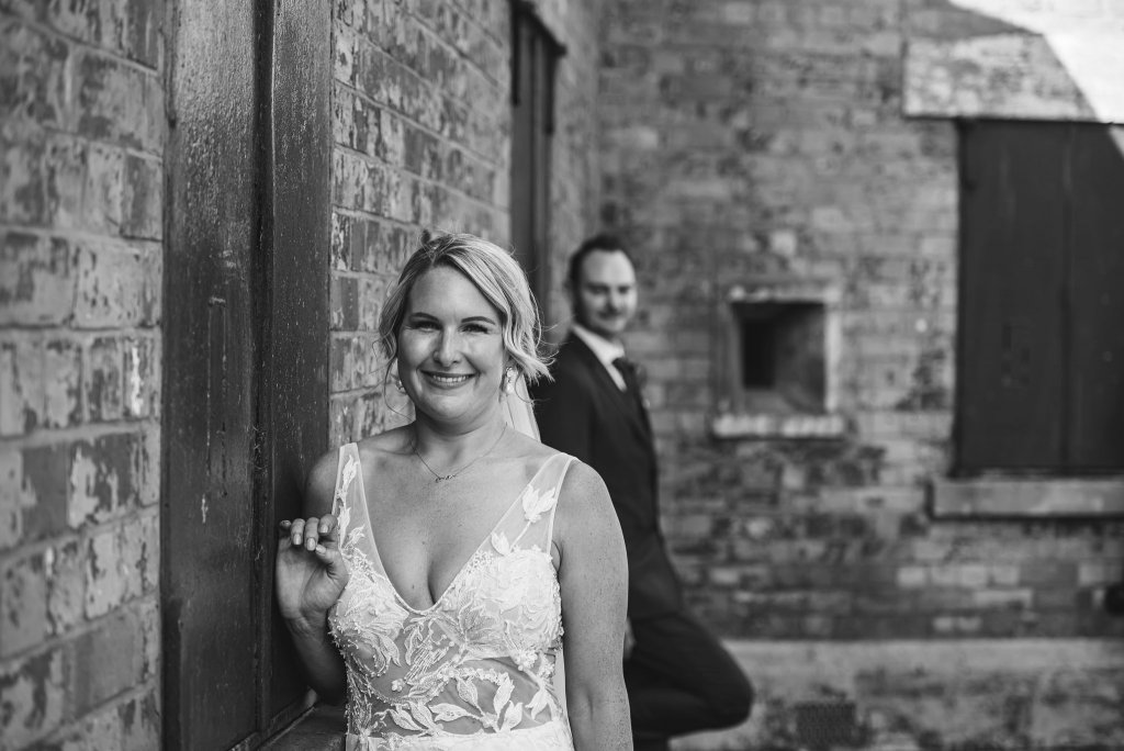 Lydia’s dress was made out of 3D lace manipulated & constructed to look like it ‘came like that’ heavily adorned around the hem and creeping up to a ‘V’ neck bodice, which has extra sparkle and sea pearls added – a truly bespoke Wedding dress for one of my best friends!